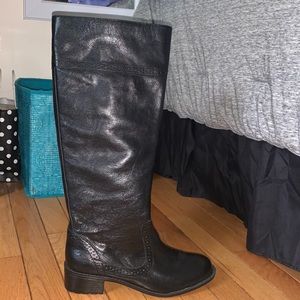 Easy Spirit Tall Faux Leather Boots